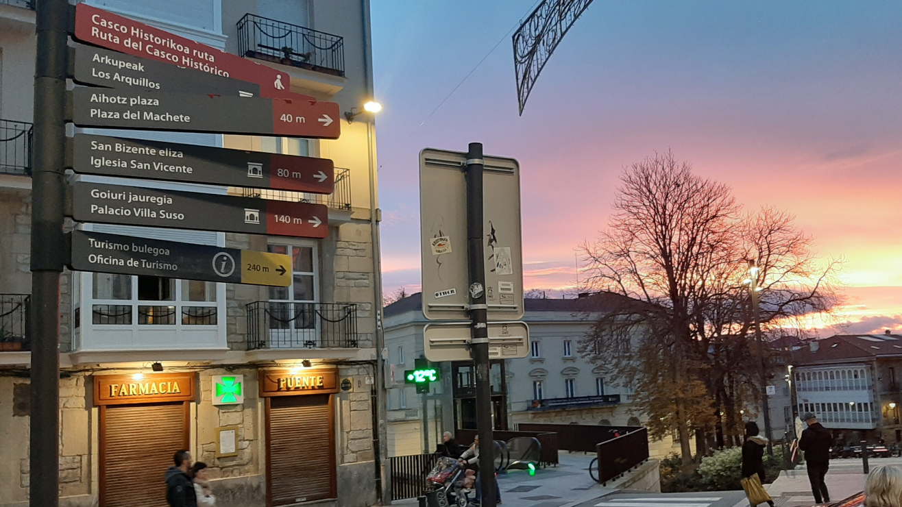 Letreros en Vitoria-Gasteiz