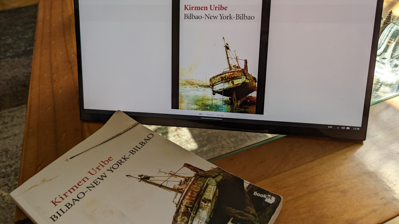 Libros Bilbao-New York-Bilbao, de Kirmen Uribe